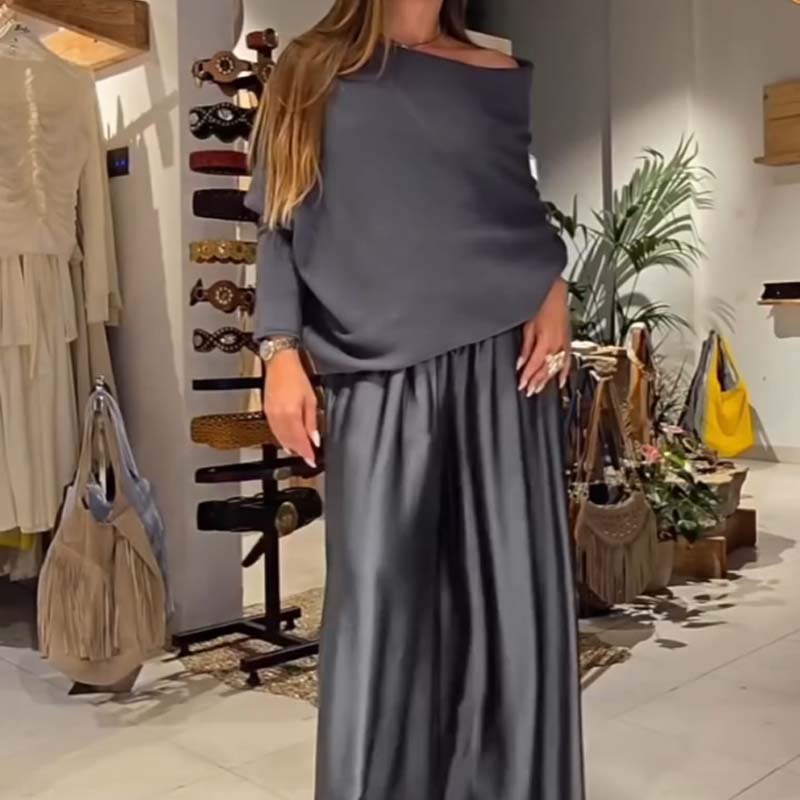 Emily – Off-Shoulder Elegant Set