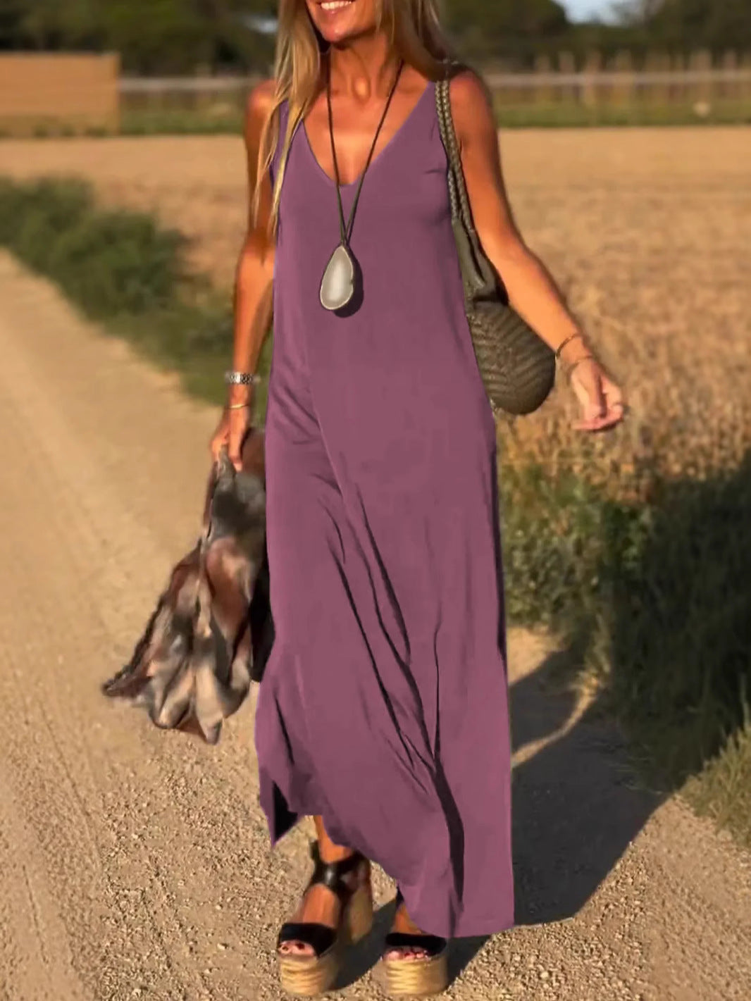 Sierra – Effortless Boho Maxi Dress