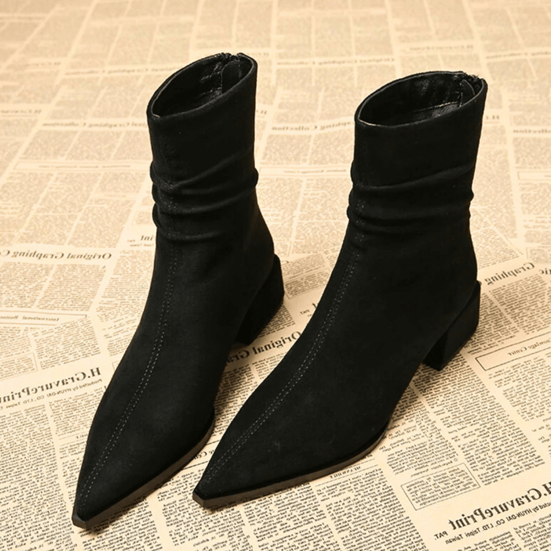Valerie – Sleek Everyday Suede-Inspired Boots