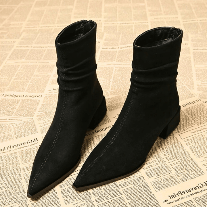 Valerie – Sleek Everyday Suede-Inspired Boots