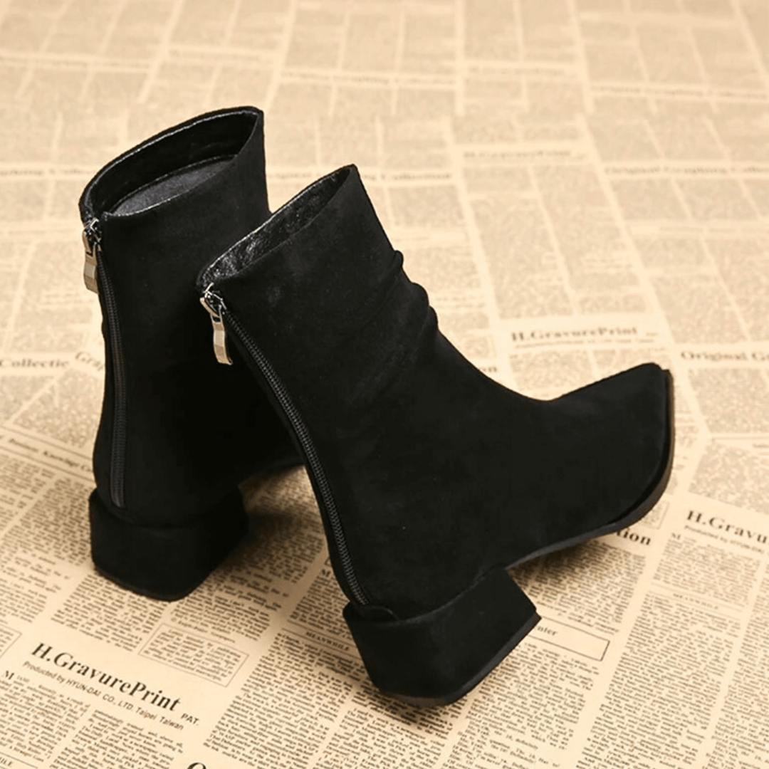 Valerie – Sleek Everyday Suede-Inspired Boots