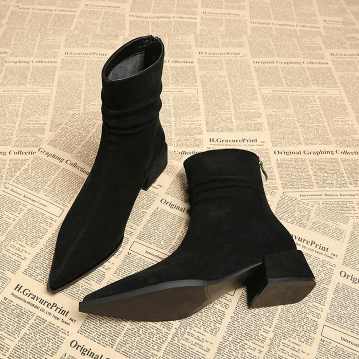 Valerie – Sleek Everyday Suede-Inspired Boots