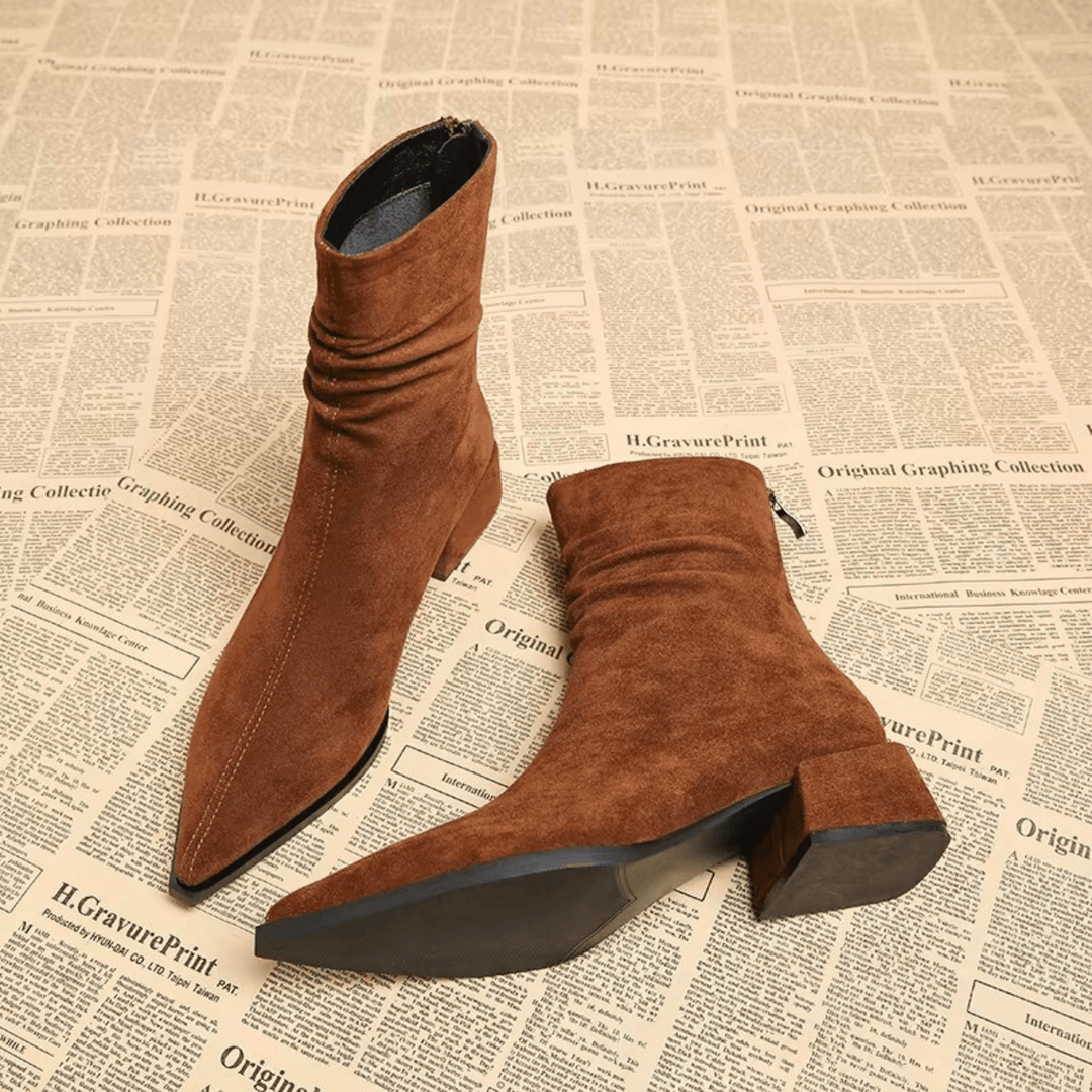 Valerie – Sleek Everyday Suede-Inspired Boots