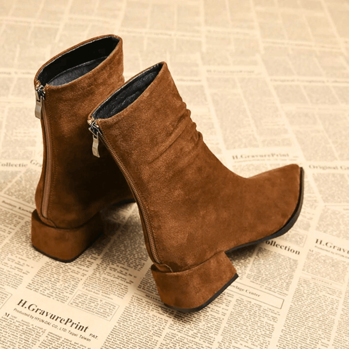 Valerie – Sleek Everyday Suede-Inspired Boots